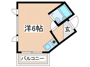 インベストメント西橋本【5階】の間取り