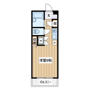 デルックス多摩川【3階】の間取り