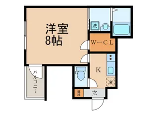 Union Studio【2階】の間取り