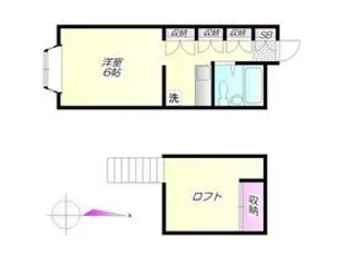 パティオ・ヴィラ【2階】の間取り