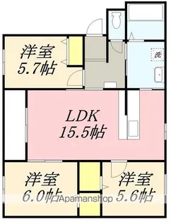 インフィニティ【1階】の間取り