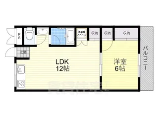 メゾン枚方【2階】の間取り