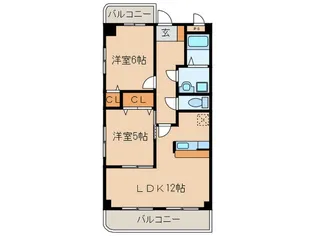SELVA【3階】の間取り