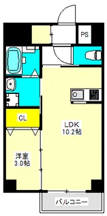 メゾンキコー今里【6階】の間取り
