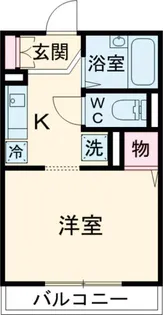 メゾン・ド・ヴェール【2階】の間取り