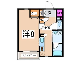 M・HAUS【3階】の間取り