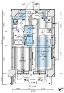メインステージ北千住VI【3階】の間取り