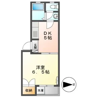 リバティヒルズ56【1階】の間取り