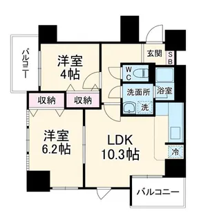 ISM大宮【11階】の間取り