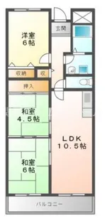 アドラブール古川橋ウエスト【5階】の間取り
