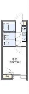 レオネクストエスペランサ真田【1階】の間取り