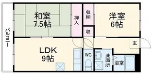 ハーモニー和合 II【1階】の間取り