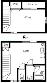 MYSメゾン南砂の間取り