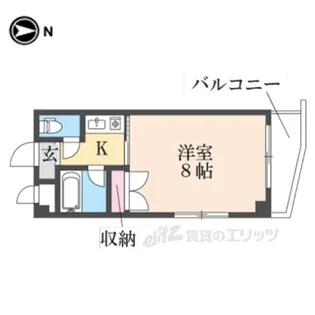 M’プラザ津田駅前八番館【2階】の間取り