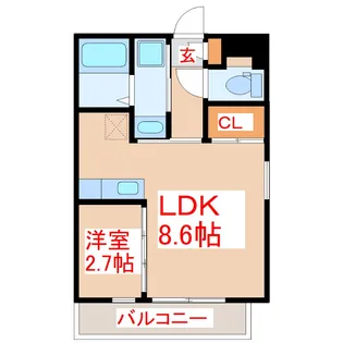 Forsia 5【4階】の間取り