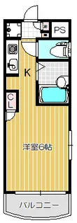 クレール戸越【5階】の間取り