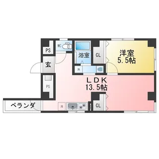 アートビル【4階】の間取り