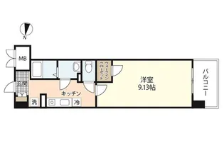 第31友建ビル【2階】の間取り