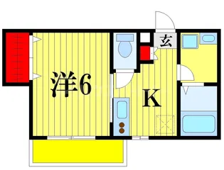 フレグラント亀有【2階】の間取り
