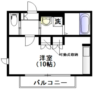 ユリシス【1階】の間取り