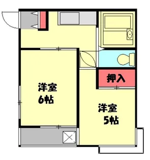 プリュニエ鎌ケ谷【2階】の間取り