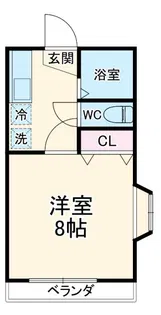 フレンドシップ仏子II【2階】の間取り