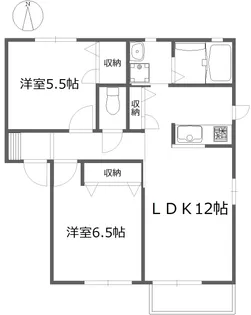 フォーレス壱番館【1階】の間取り