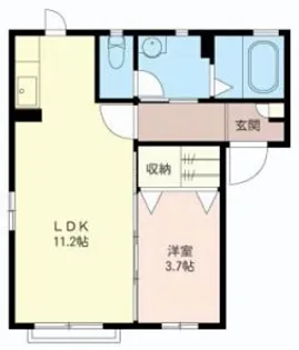 サンクレイドル63III【1階】の間取り