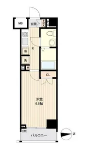 東京都練馬区東大泉2【マンション】の間取り