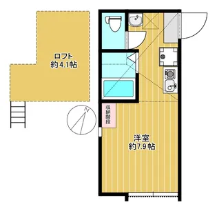セレッソ板橋【1階】の間取り