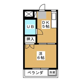 サニーハウス【3階】の間取り