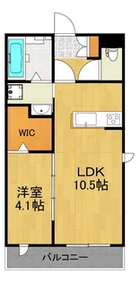 ディアオールMY【2階】の間取り