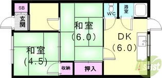 豊田文化【2階】の間取り