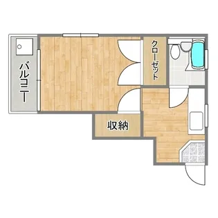 メゾン林【3階】の間取り