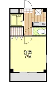 パープルステップB【3階】の間取り