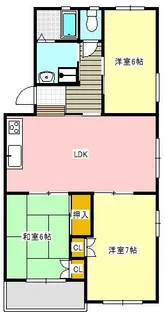 グランパル21 A【1階】の間取り