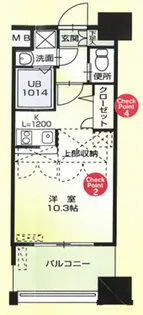 ORIENT BLD No.62 TOWERS AVANTGARDE【14階】の間取り