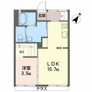 ファミール・セト【2階】の間取り