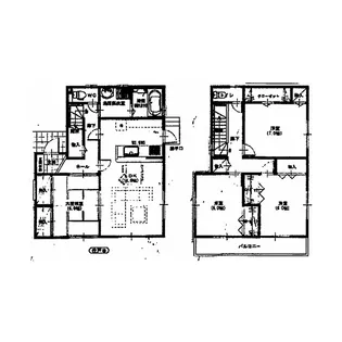 静岡県浜松市中央区鴨江2【一戸建】の間取り