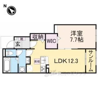 ネオトラスト1【1階】の間取り