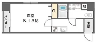 ドゥエリング梅田【5階】の間取り