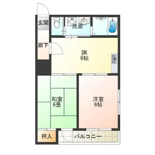 トミー弐番館【4階】の間取り