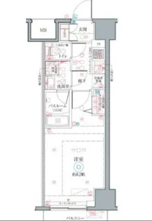 東京都葛飾区白鳥4【マンション】の間取り