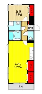 u house【2階】の間取り