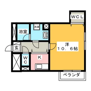 エザンス【2階】の間取り