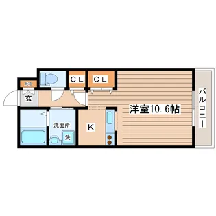 カーサプリメーラ【2階】の間取り