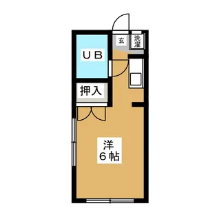 メゾン美星【1階】の間取り