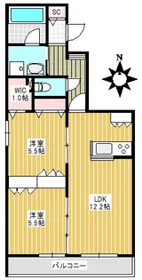 Grandir【2階】の間取り