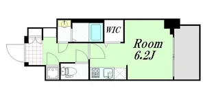 ファーストフィオーレ大阪ウエストウェルビング【1階】の間取り