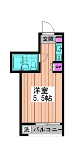 東京都杉並区高円寺北4【マンション】の間取り